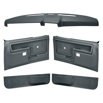 Coverlay® - Slate Gray Interior Combo Kit (Slide Locks)