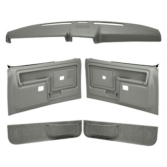 Coverlay® - Medium Gray Interior Combo Kit (Power Windows and Slide Locks)