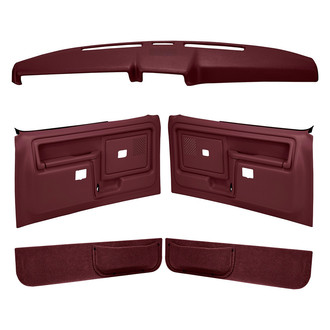 Coverlay® - Maroon Interior Combo Kit (Power Windows and Slide Locks)