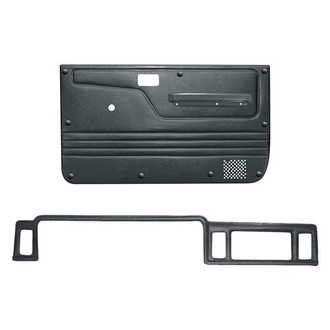 Coverlay® - Dark Gray Dash Cover and Door Panels Combo Kit (Full Power Windows)