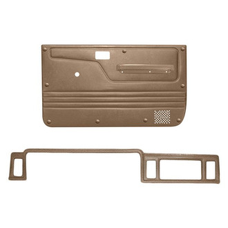 Coverlay® - Light Brown Dash Cover and Door Panels Combo Kit (Full Power Windows)