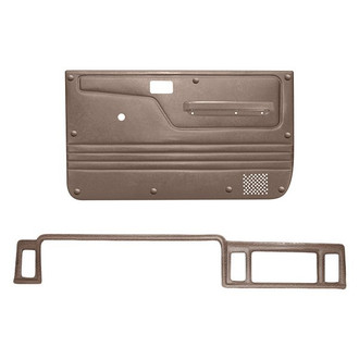 Coverlay® - Medium Brown Dash Cover and Door Panels Combo Kit (No Power Windows)