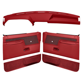 Coverlay® - Red Interior Combo Kit (No Power Windows)