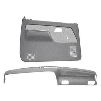 Coverlay® - Taupe Gray Dash Cover and Door Panels Combo Kit (Full Power Windows)