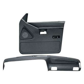 Coverlay® - Dark Gray Dash Cover and Door Panels Combo Kit (Full Power Windows)