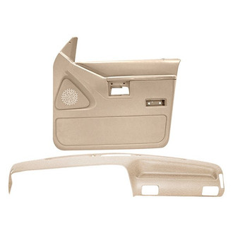 Coverlay® - Neutral Dash Cover and Door Panels Combo Kit (Full Power Windows)