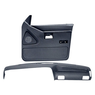 Coverlay® - Slate Gray Dash Cover and Door Panels Combo Kit (Full Power Windows)