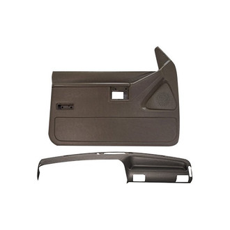 Coverlay® - Dark Gray Dash Cover and Door Panels Combo Kit (Full Power Windows)