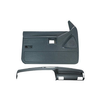 Coverlay® - Light Blue Dash Cover and Door Panels Combo Kit (Full Power Windows)