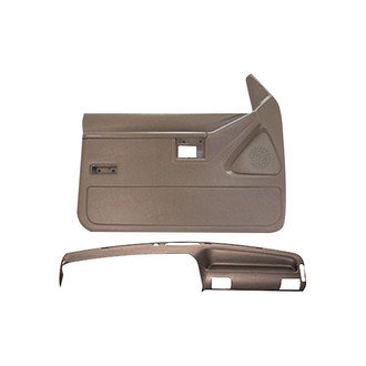 Coverlay® - Light Brown Dash Cover and Door Panels Combo Kit (Full Power Windows)