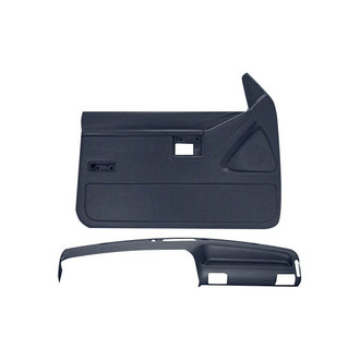 Coverlay® - Slate Gray Dash Cover and Door Panels Combo Kit (Full Power Windows)