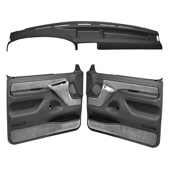 Coverlay® - Dark Gray Dash Cover and Door Panels Combo Kit