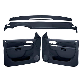 Coverlay® - Dark Blue Interior Combo Kit (w/o Speaker Cut Out, Full Power Windows)