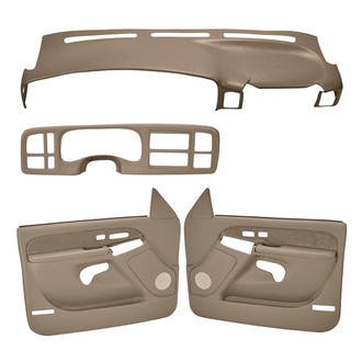 Coverlay® - Medium Brown Interior Combo Kit (w/o Bose Speaker Cut Out, Full Power Windows)