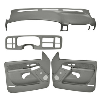 Coverlay® - Medium Gray Interior Combo Kit (with Bose Speaker Cut Out, Full Power Windows)