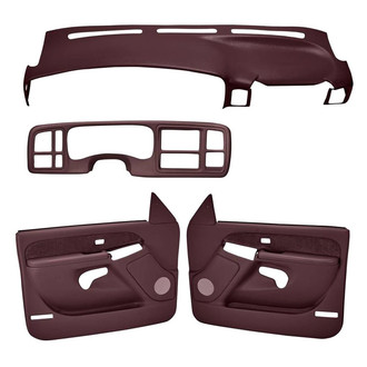 Coverlay® - Maroon Interior Combo Kit (w/o Bose Speaker Cut Out, Full Power Windows)