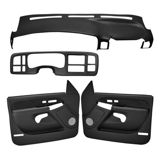 Coverlay® - Black Interior Combo Kit (w/o Bose Speaker Cut Out, Full Power Windows)