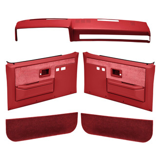 Coverlay® - Red Interior Combo Kit (Full Power Windows)