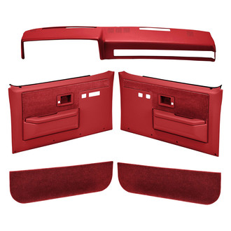 Coverlay® - Red Interior Combo Kit (Power Locks And Power Windows)