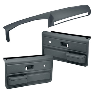 Coverlay® - Slate Gray Dash Cover and Door Panels Combo Kit