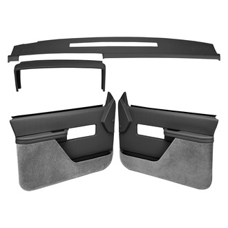 Coverlay® - Dark Gray Dash Cover and Door Panels Combo Kit (Full Power Windows)