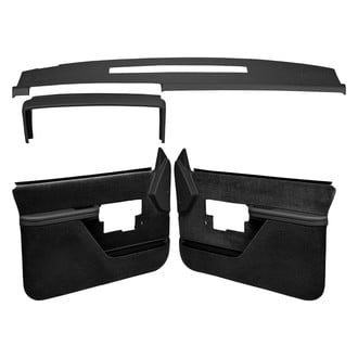 Coverlay® - Black Dash Cover and Door Panels Combo Kit (Full Power Windows)