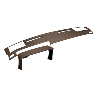 Coverlay® - Dark Brown Dash Cover and Instrument Panel Cover Combo Kit (with Side Vents Cut Out)