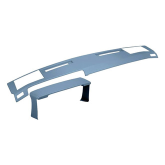 Coverlay® - Light Blue Dash Cover and Instrument Panel Cover Combo Kit (with Side Vents Cut Out)