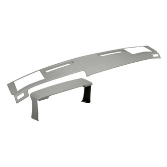 Coverlay® - Light Gray Dash Cover and Instrument Panel Cover Combo Kit (with Side Vents Cut Out)