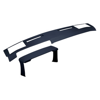 Coverlay® - Dark Blue Dash Cover and Instrument Panel Cover Combo Kit (w/o Side Vents Cut Out)