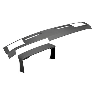 Coverlay® - Dark Gray Dash Cover and Instrument Panel Cover Combo Kit (w/o Side Vents Cut Out)