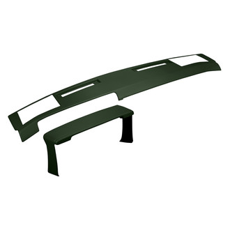 Coverlay® - Green Dash Cover and Instrument Panel Cover Combo Kit (w/o Side Vents Cut Out)