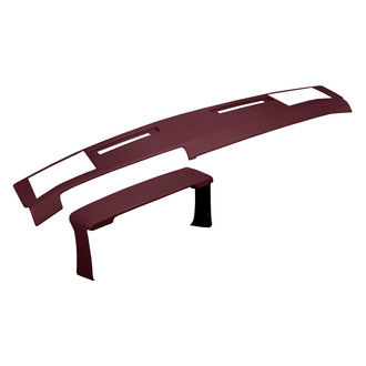Coverlay® - Maroon Dash Cover and Instrument Panel Cover Combo Kit (w/o Side Vents Cut Out)