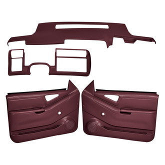 Coverlay® - Maroon Interior Combo Kit (No Power Windows)