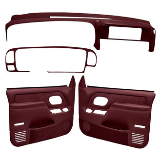 Coverlay® - Maroon Interior Combo Kit (Full Power Windows)