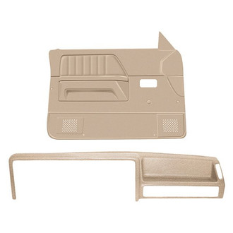 Coverlay® - Neutral Dash Cover and Door Panels Combo Kit (No Power Windows)