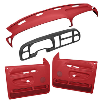 Coverlay® - Red Interior Combo Kit (Full Power Windows)