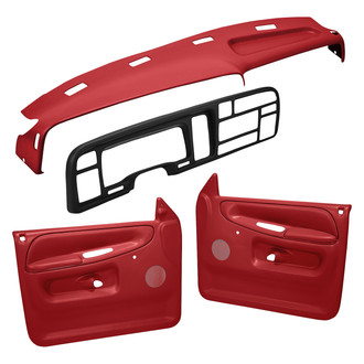 Coverlay® - Red Interior Combo Kit (No Power Windows)