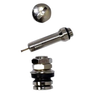 Coyote Accessories® - Chrome Flush Mount Wheel Valve Stem