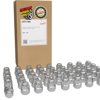 Coyote Accessories® - Chrome Radius/Ball Seat OE Style Honda Lug Wheel Installation Kit