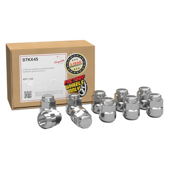 Coyote Accessories® - Chrome Radius/Ball Seat OE Style Honda Lug Wheel Installation Kit