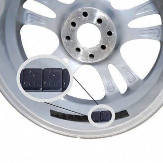 Coyote Accessories® - Roll Adhesive Wheel Weights