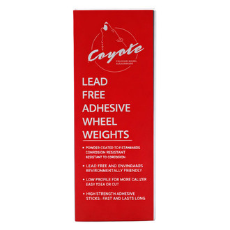 Coyote Accessories® - Chrome Low Profile Wheel Weights