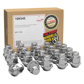 Coyote Accessories® - Chrome Mag Seat OE Style Hyundai Lug Wheel Installation Kit