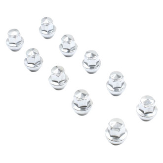 Coyote Accessories® - Chrome Cone Seat OE Style Ford Lug Wheel Installation Kit