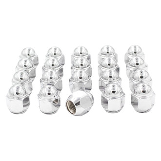 Coyote Accessories® - Chrome Cone Seat OE Style Subaru Lug Wheel Installation Kit