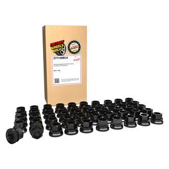 Coyote Accessories® - Chrome Flat Seat OE Style Ford Lug Wheel Installation Kit