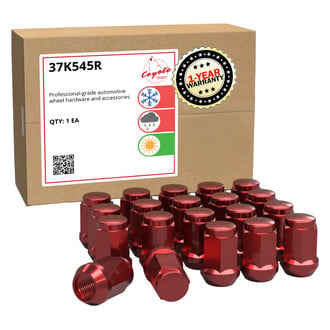 Coyote Accessories® - Cone Seat Acorn Bulge Lug Wheel Installation Kit