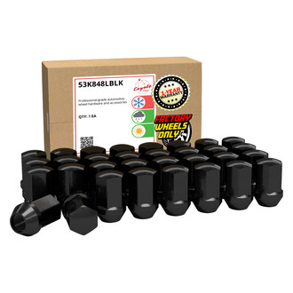 Coyote Accessories® - Black Cone Seat OE Style GM Lug Wheel Installation Kit