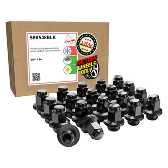 Coyote Accessories® - Black Mag Seat OE Style Toyota Lug Wheel Installation Kit w/o Valve Stems